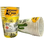 Набор стаканов БУМАЖНЫХ 250мл 6шт ДС-355