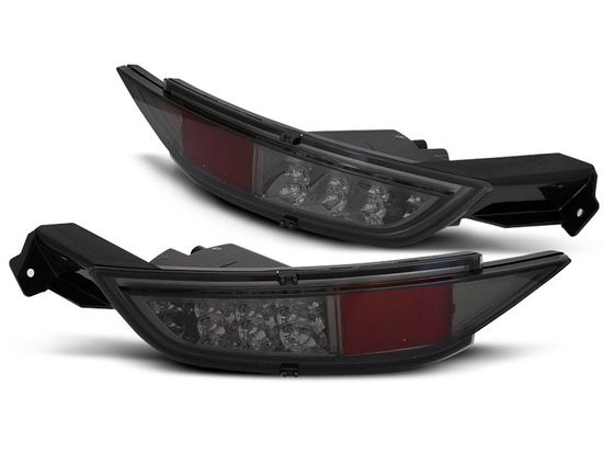 Светодиодные противотуманные фары SMOKE FORD FIESTA MK7 08-16