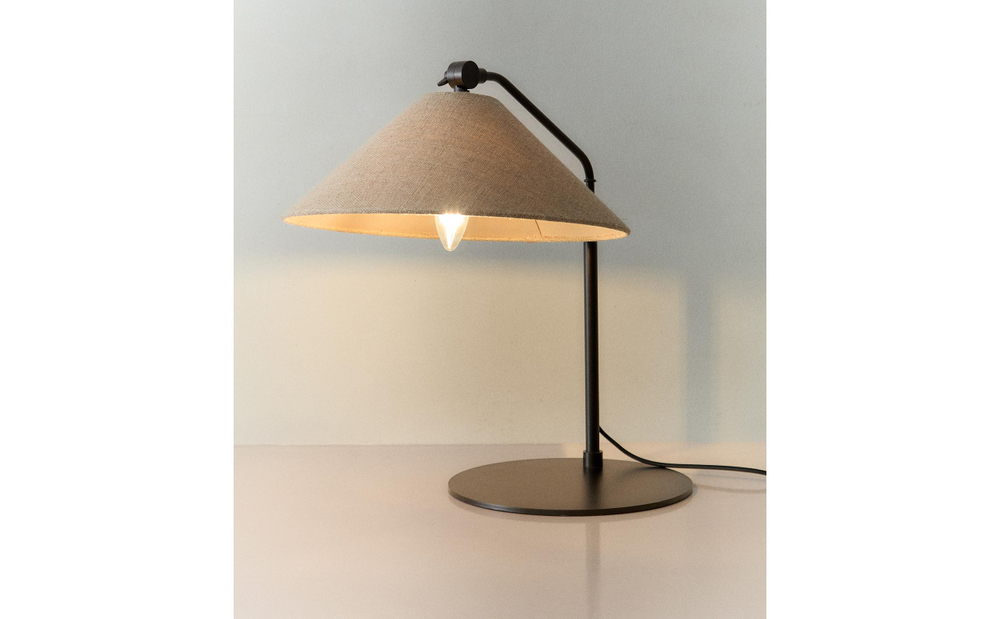 Zara Home Настольная лампа, цвет светло-бежевый, 48.5 см