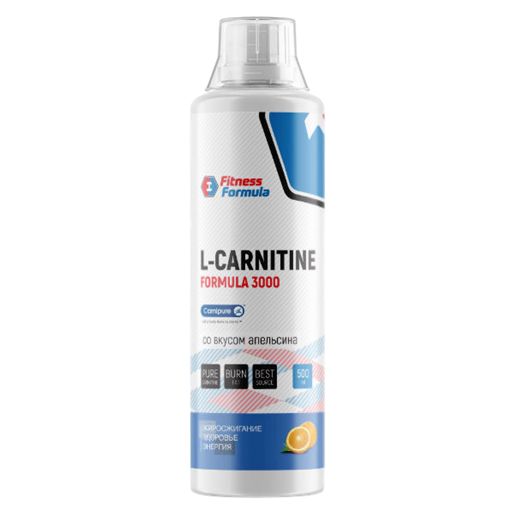 Fitness Formula L-Carnitine 3000 500 ml , Л - Карнитин Апельсин !!!Срок 31.08.2025
