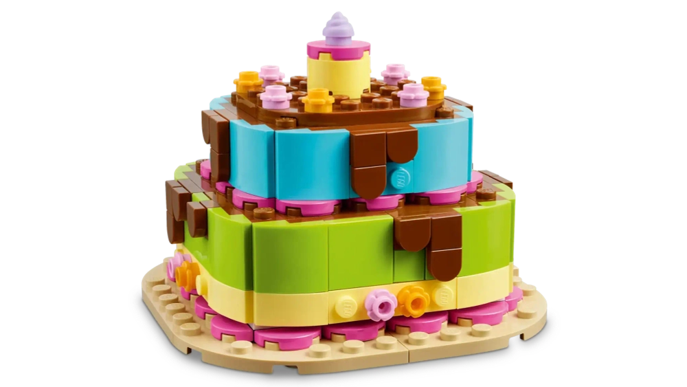 Конструктор LEGO 40815 Торт на день рождения
