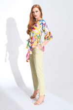 3722 Брюки женские (фисташковый)