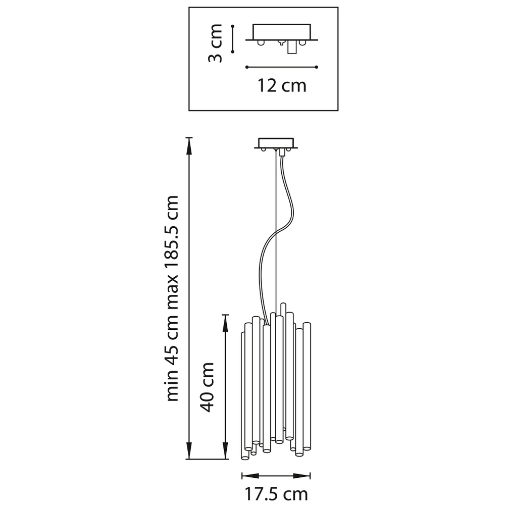 Подвесной светильник Savona Lightstar 816022