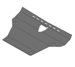Защита рулевых тяг (сталь 2 мм) для Land Rover Range Rover Sport 2005-2013 (V - все) Alfeco.ALF3809st