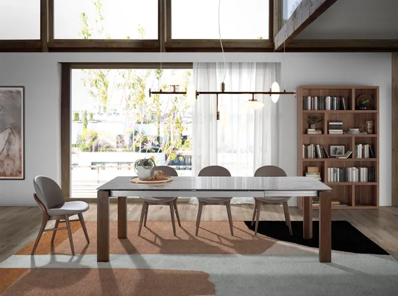 Стеллаж Angel Cerda 3180, 197х126 см, орех