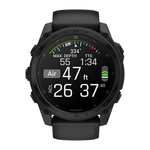Спортивные часы Garmin tactix 8, 51 мм, AMOLED, силиконовый ремешок чёрный/«серая галька» Безель из титана, AMOLED-дисплей с сапфировым стеклом. Ремешок с классической застёжкой — на запястье обхватом 127–210 мм