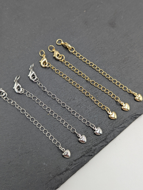 Карабин 10мм с цепочкой 5см, 1шт