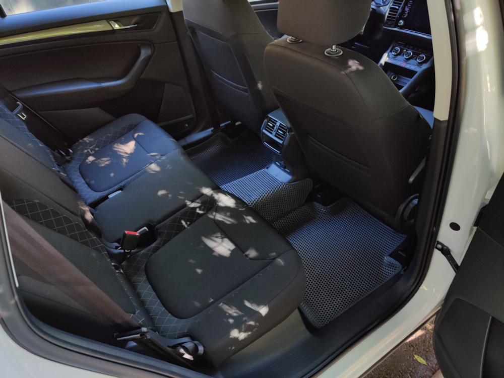 Автоковрики для Skoda Kodiaq, 7 мест, (2017--&gt;)
