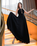 платье макси, вечернее