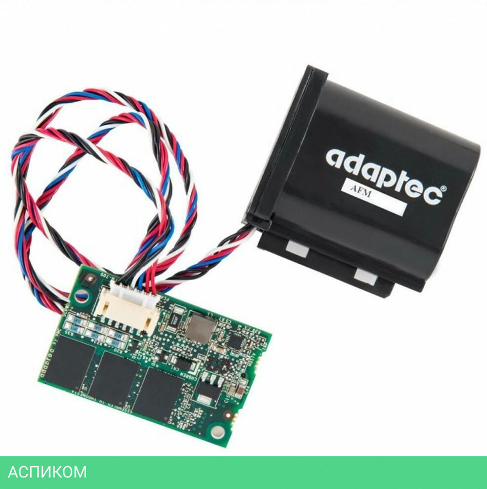 Модуль резервного сохранения данных из кэша RAID контроллера в комплекте с суперконденсатором Adaptec 2275400-R