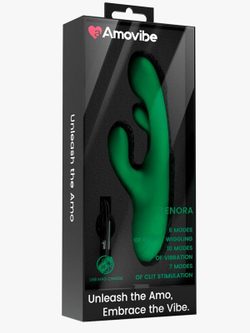 Инновационный вибратор кролик Amovibe Zenora