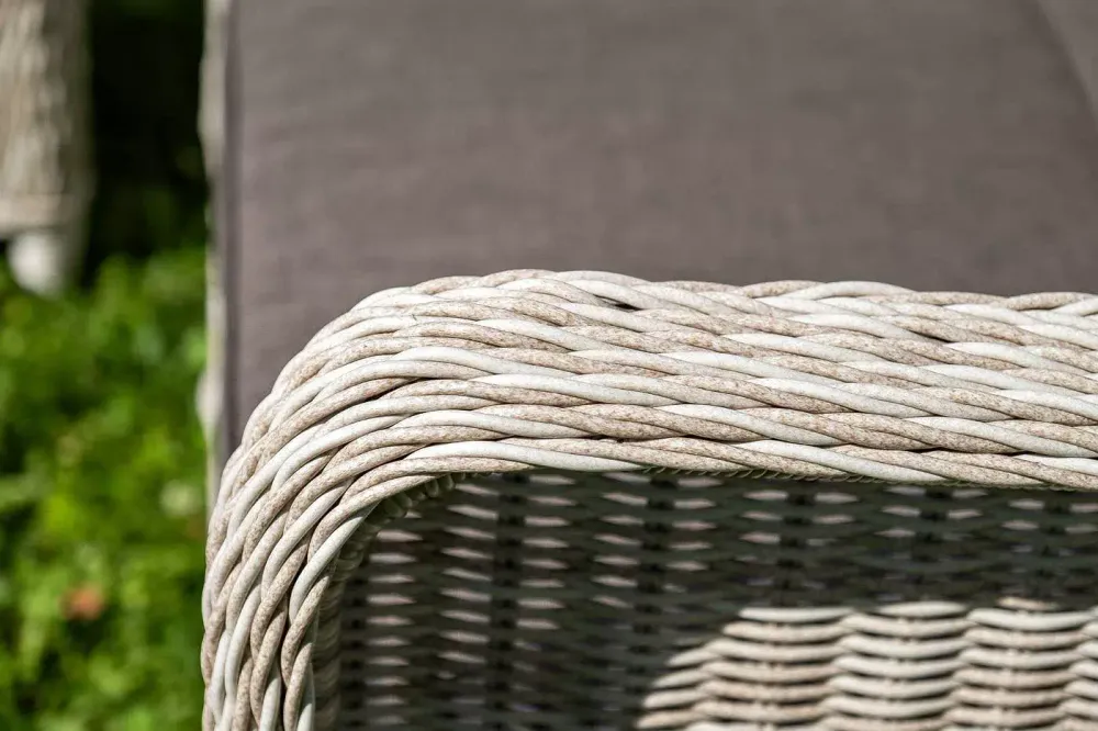 "Гляссе" лаунж-зона из искусственного ротанга, цвет бежевый