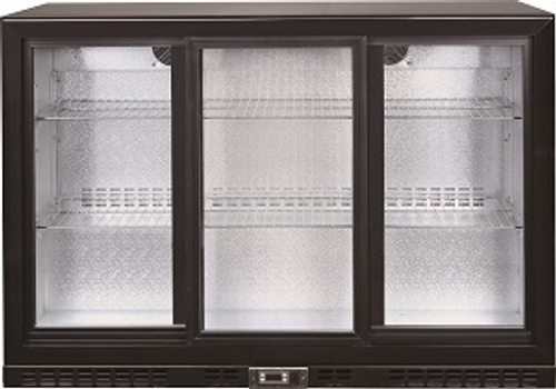 ШКАФ БАРНЫЙ ХОЛОДИЛЬНЫЙ HURAKAN HKN-DBB350S