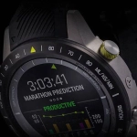 Спортивные титановые наручные часы GARMIN MARQ Athlete, 010-02006-16