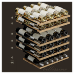 Винный шкаф MEYVEL MV46PRO-KBT2 Натуральный бук