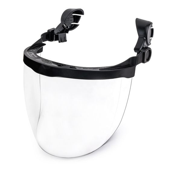 Щиток защитный лицевой РОСОМЗ КБТ Сфера ВИЗИОН TITAN с креплением на каску, арт. 04537-2