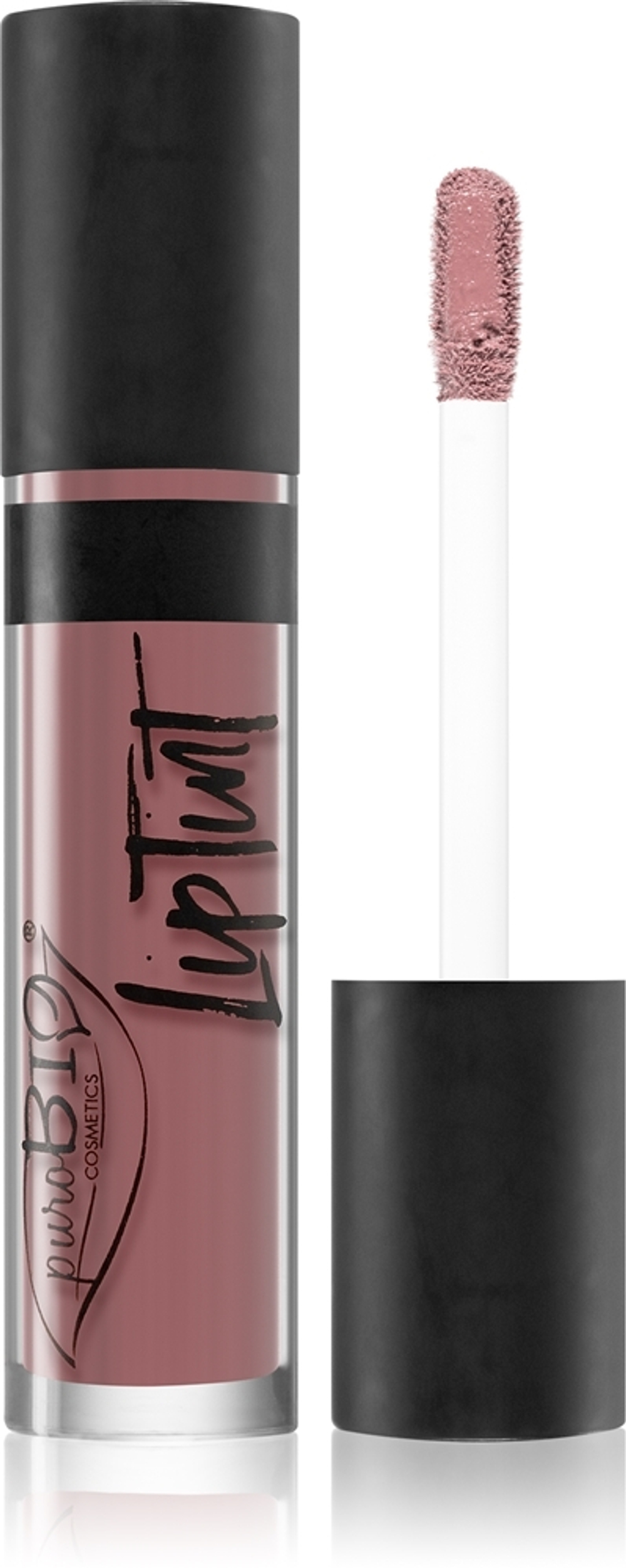 puroBIO Cosmetics Lip Tint - Жидкая помада с матовым финишем, 4,8 ml