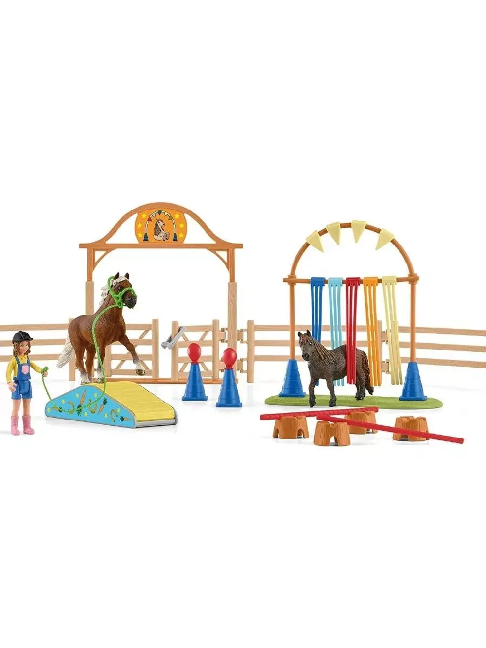 Набор Спортивная тренировка для пони Schleich 42481