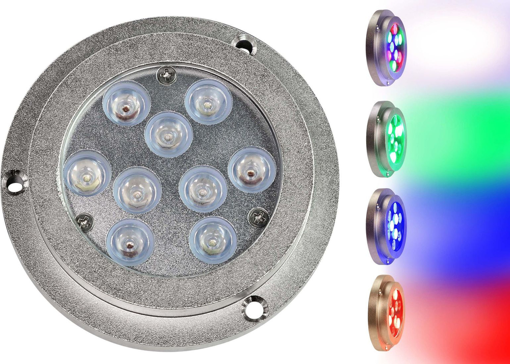 Подводный огонь IH9DP, RGB, 17w, Marine Rocket