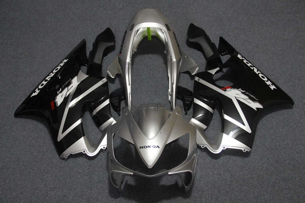 Комплект пластика для мотоцикла Honda CBR 600 F4I 04-07 Серебристо-Черный Заводской