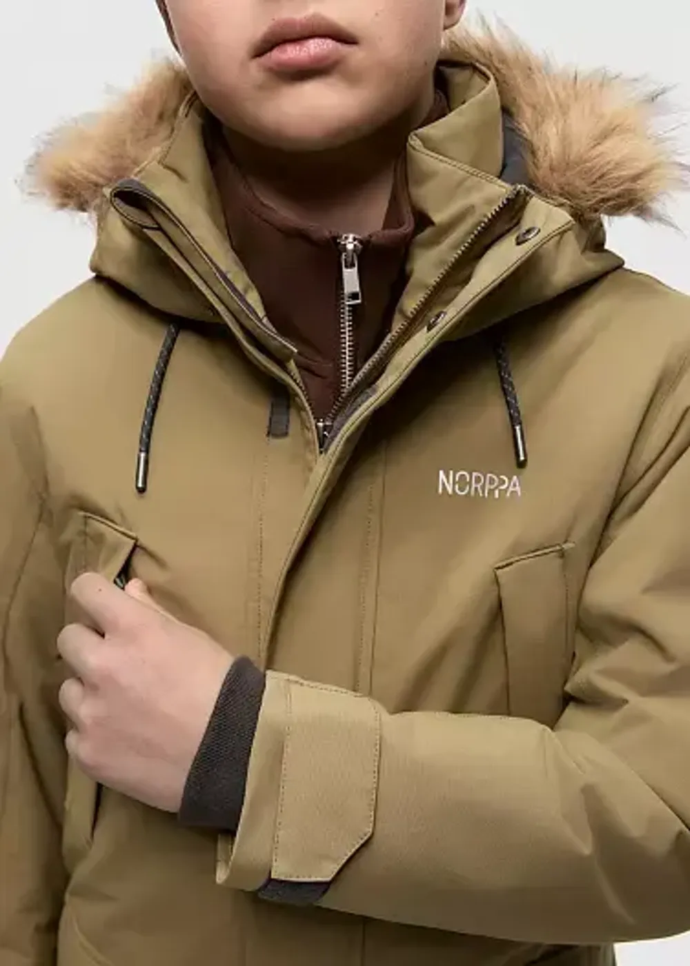 Парка подростковая ANAVGAJ NORPPA пихта