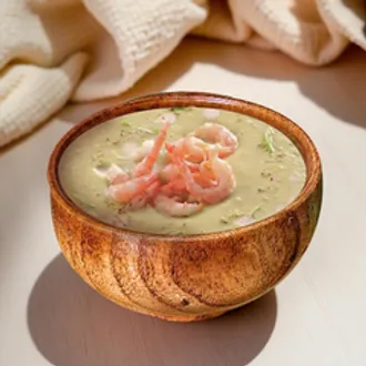 Суп сырный с креветками / 1 л