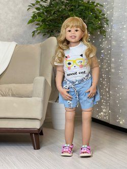 Кукла Реборн ростовая 98см (FA-255)