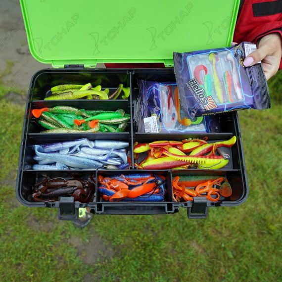 Набор приманок Крупный окунь 5шт/упак SET#2 (HS-PBP2-SET2) Helios