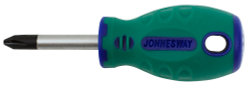D71P238 Отвертка стержневая крестовая ANTI-SLIP GRIP, PH2х38 мм