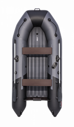 Таймень NX 3200 НДНД (лодка ПВХ под мотор) графит-черный