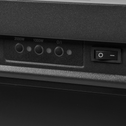 Каминокомплект Firelight: Очаг EFP/P-2520LS N, портал Canto 25 графит