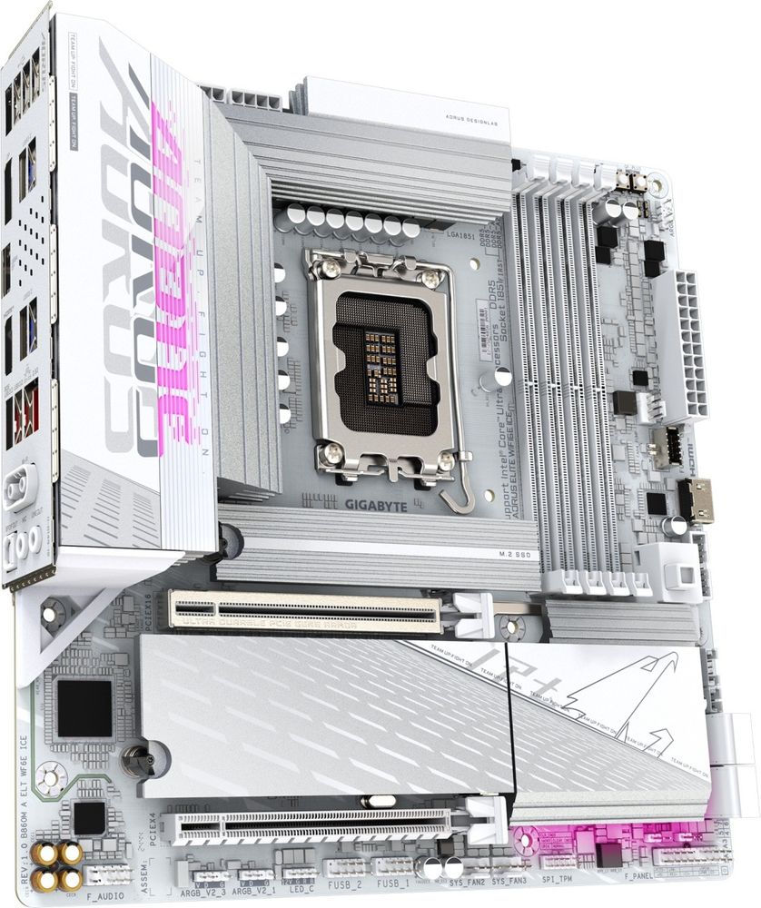 Материнская плата GIGABYTE B860M A ELT WF6E ICE