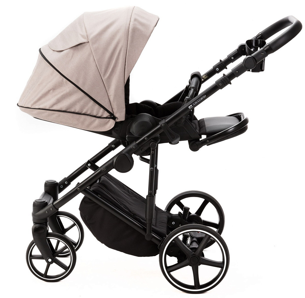 Детская коляска Adamex Zico New 2 в 1 ZN-TK72 TIP (БЕЖЕВЫЙ)