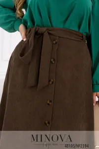 Юбка 2394-коричневый Minova