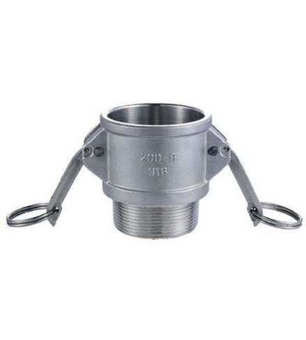 Кулачковое соединение тип B, розетка с наружной резьбой BSP 1/2 (нерж.)