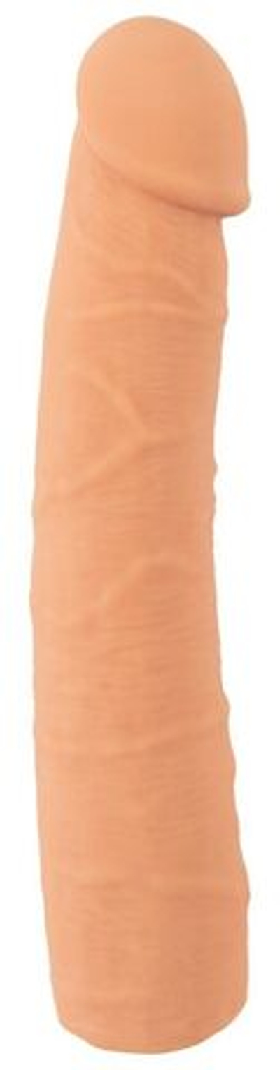 Телесная насадка-удлинитель Extension Sleeve - 25 см. (Цвет: телесный)