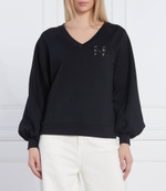 Худи puffy sleeve Karl Lagerfeld - черный(226W1803)