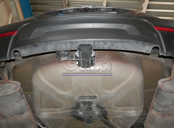 Фаркоп оцинкованный Galia F123C для Ford Explorer 2011-(паспорт и сертификат в комплекте)(без электрики)