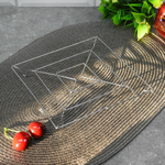 Подставка под горячее металлическая 17см "Квадрат"