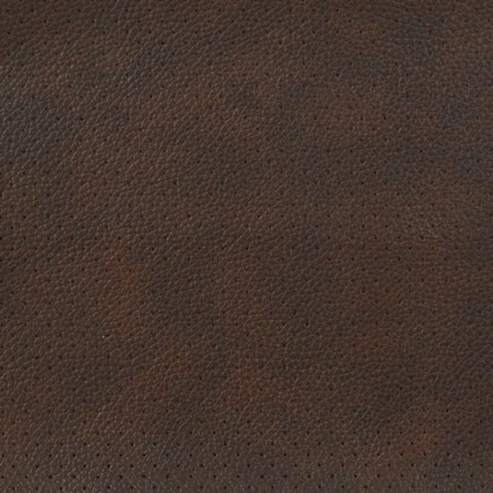 Кресло офисное МЕТТА "К-33" хром, кожа, подголовник, сиденье и спинка мягкие, темно-коричневое