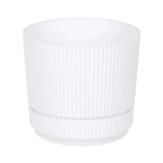 Кашпо СТРИП D110мм 0,6л с подставкой Белый