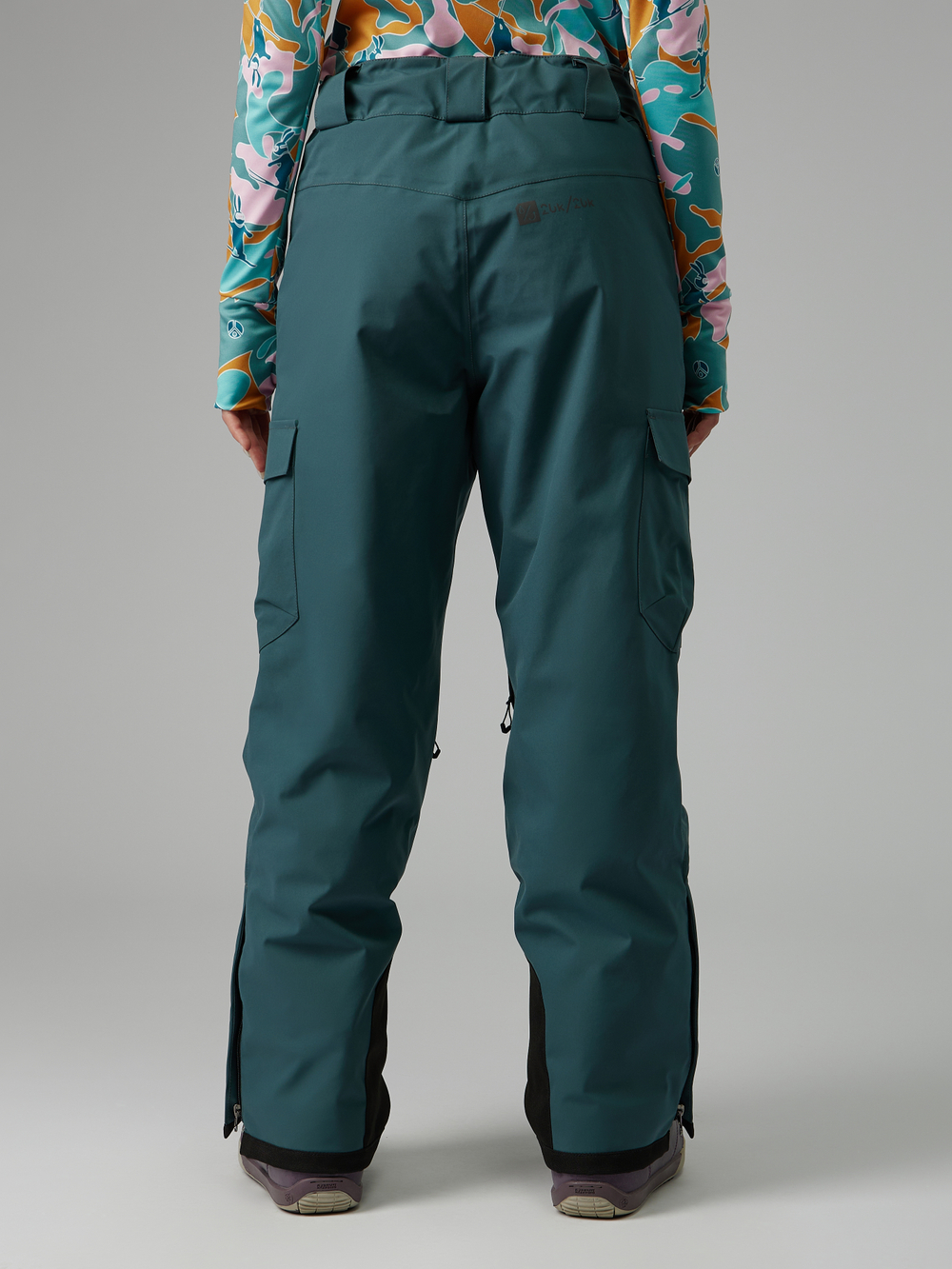 Брюки утепленные горнолыжные (темносерые)