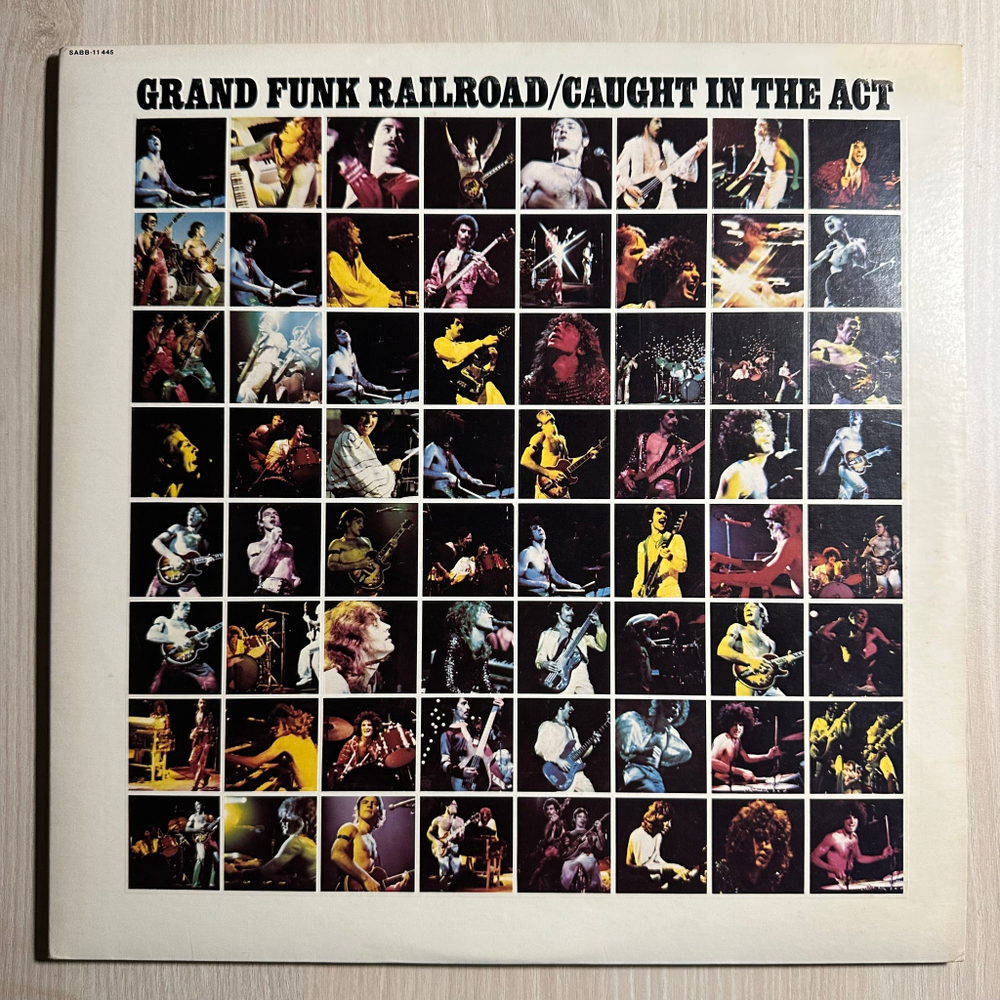 Grand Funk Railroad - Caught In The Act 2LP (США 1975г.)