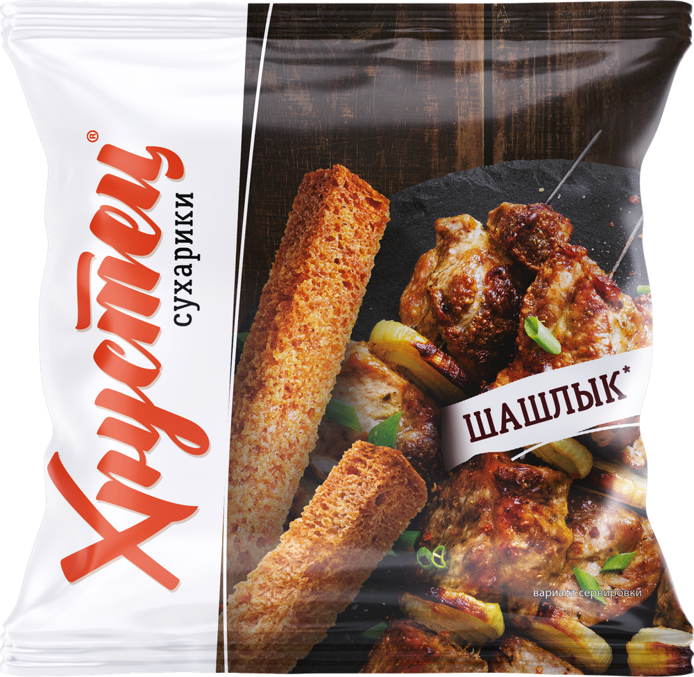 Сухарики со вкусом шашлыка 30 г