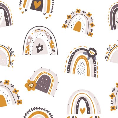 Цветочная радуга