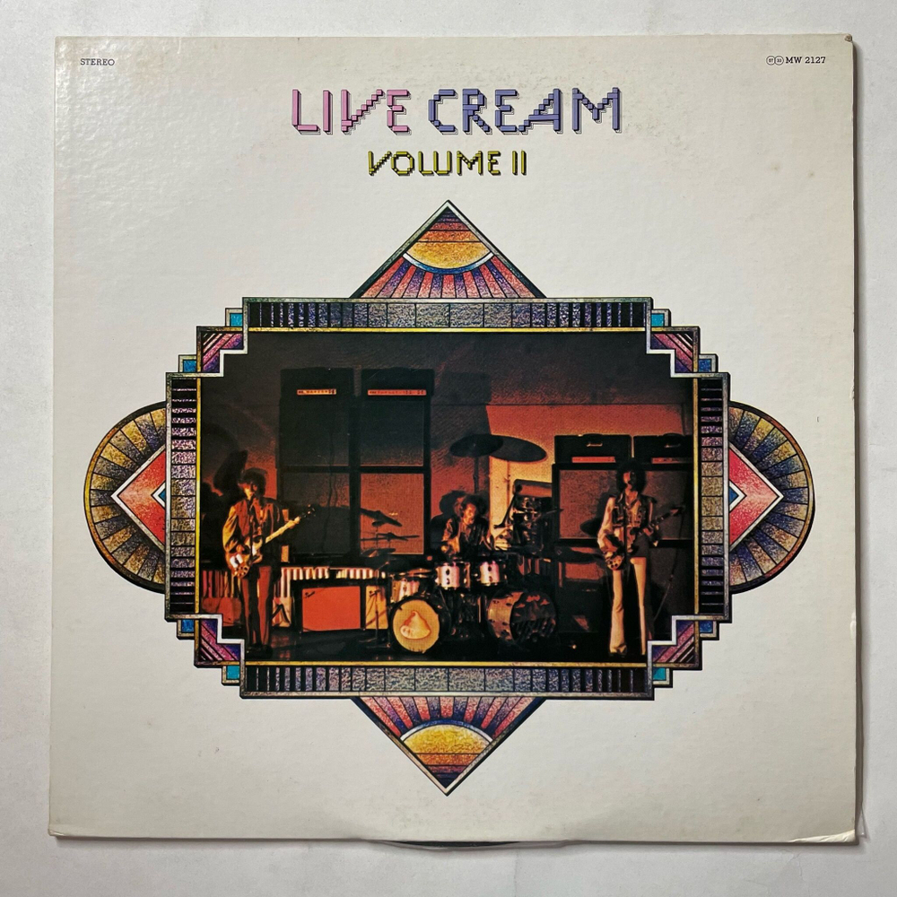 Винтажная виниловая пластинка LP Live Cream Volume II (Japan 1975) (No Obi) White Room