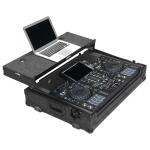 Кейс UDG Ultimate Flight Case Pioneer XDJ-RX3 Black Plus (Laptop Shelf + Wheels)