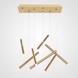 Подвесная Люстра Dutti D0068 Led Chandelier Modern 7 Gold By Imperiumloft