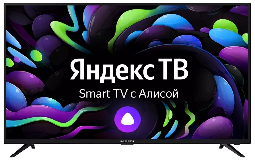 Телевизор 40" Harper 40F751TS черный