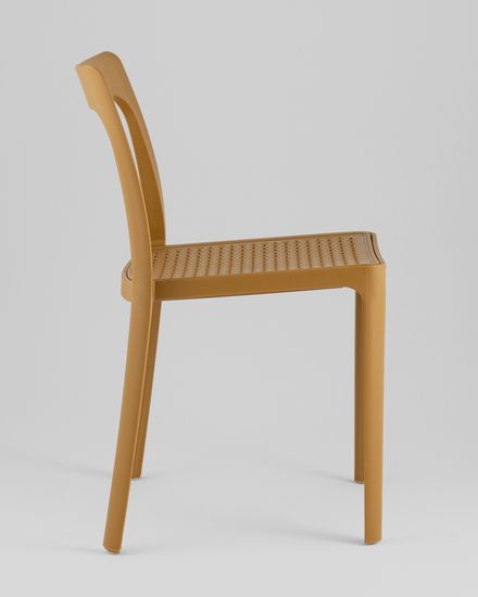 Стул обеденный Marty пластиковый охра